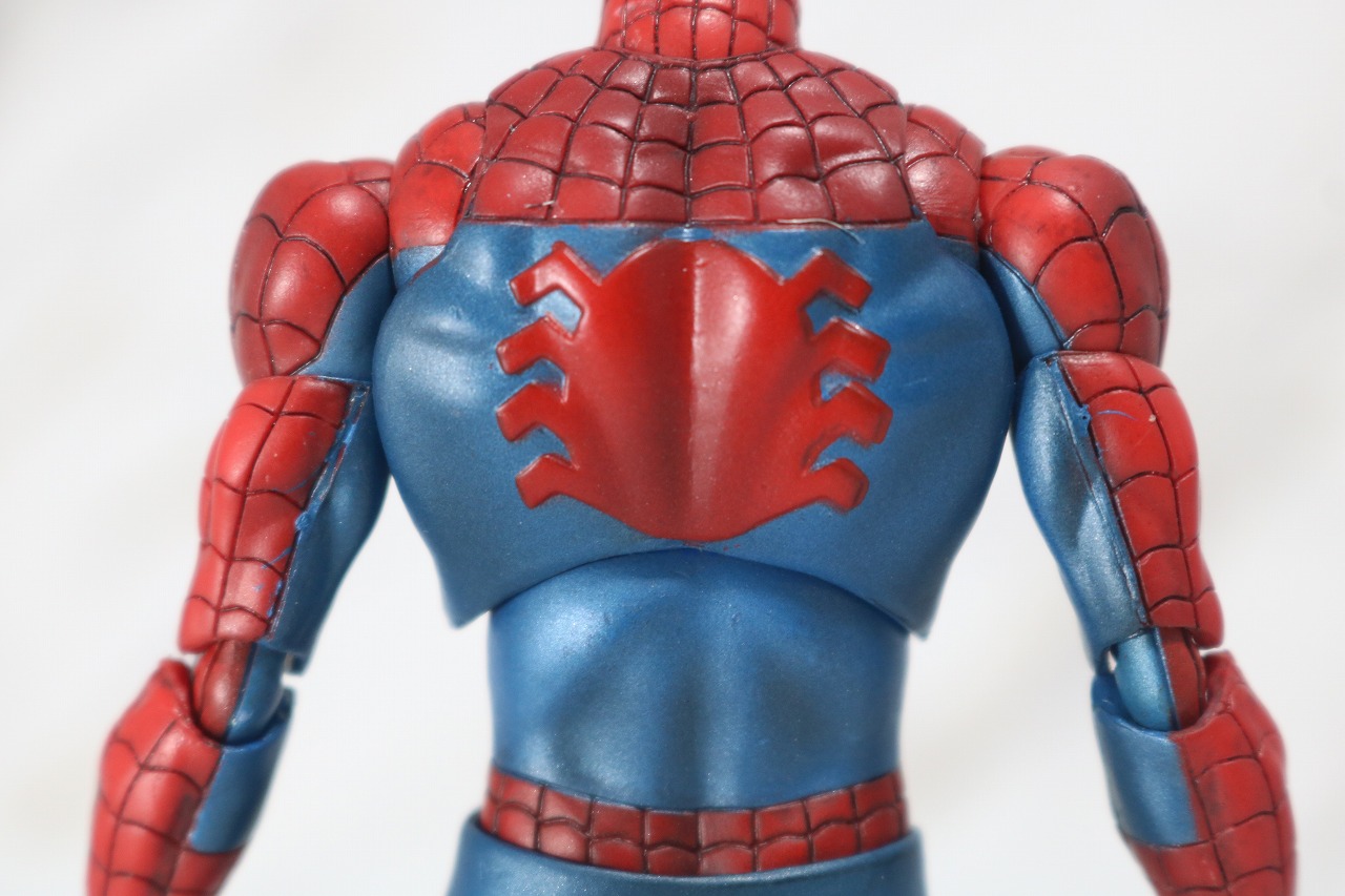 MAFEX　スパイダーマン　COMIC　コミック　Ver　レビュー　全身