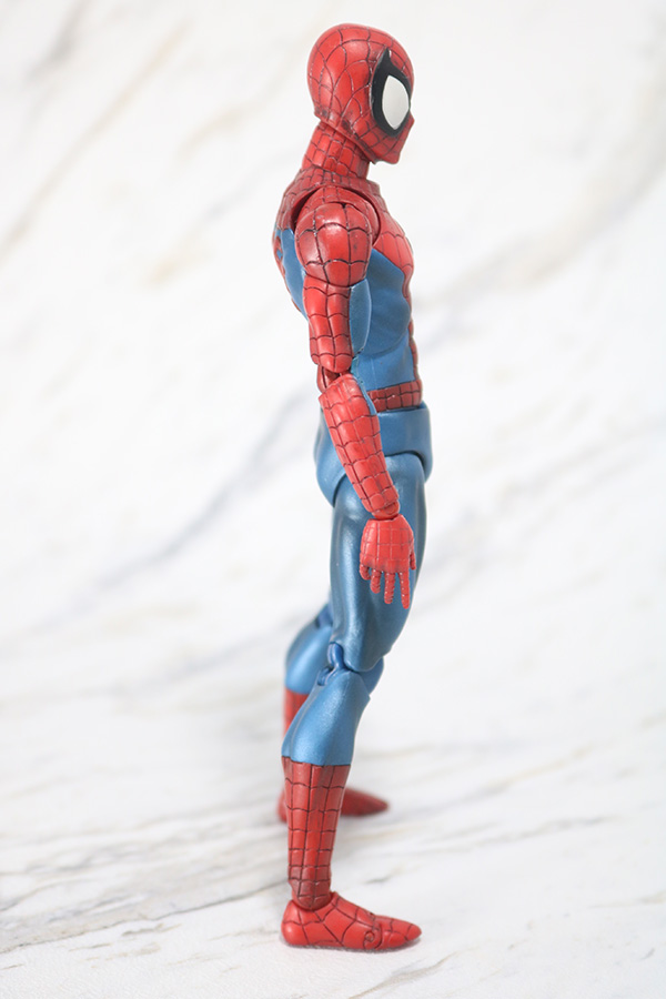 MAFEX　スパイダーマン　COMIC　コミック　Ver　レビュー　全身