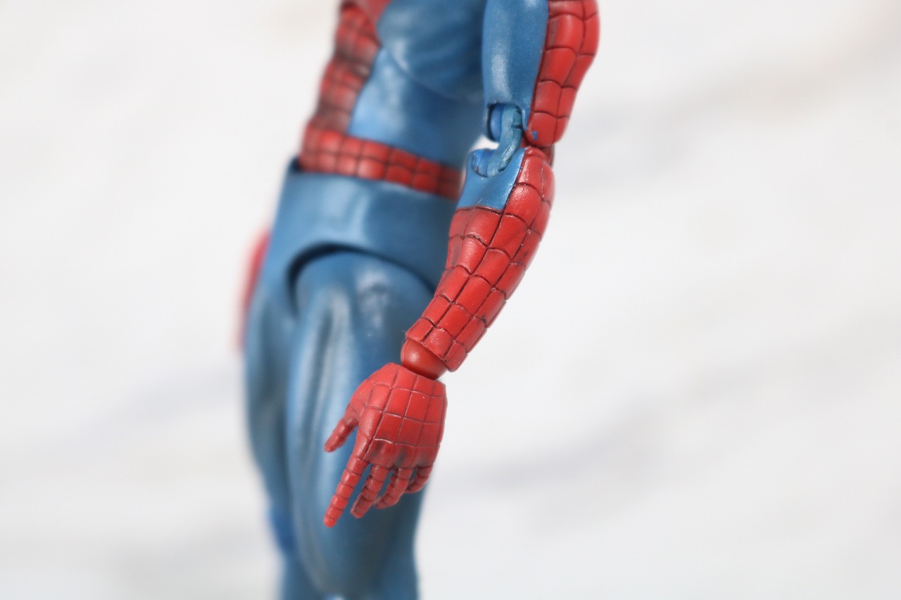 MAFEX　スパイダーマン　COMIC　コミック　Ver　レビュー　全身