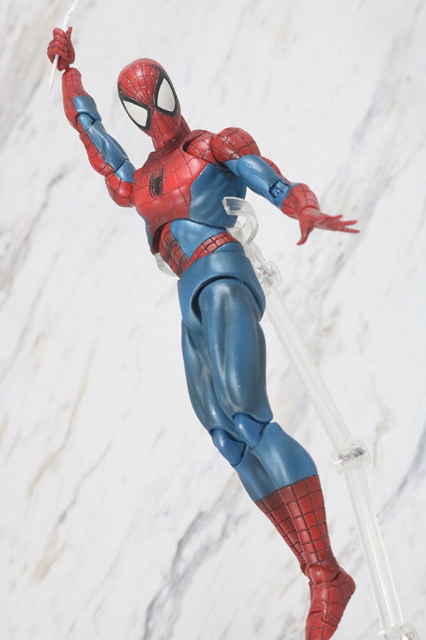 MAFEX　スパイダーマン　COMIC　コミック　Ver　レビュー　アクション