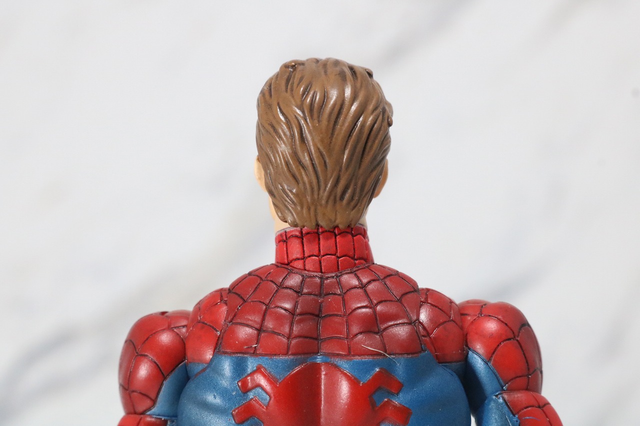 MAFEX　スパイダーマン　COMIC　コミック　Ver　レビュー　付属品