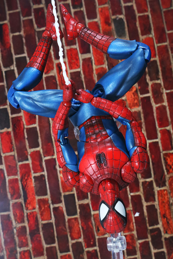 MAFEX　スパイダーマン　COMIC　コミック　Ver　レビュー　アクション