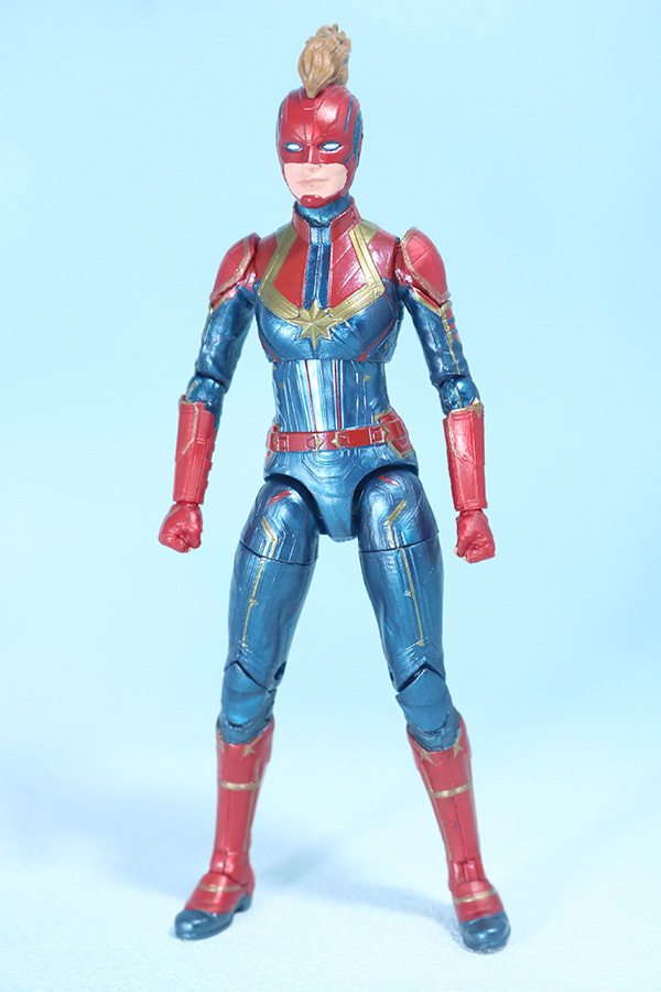 マーベルレジェンド　キャプテンマーベル　MCU　レビュー　全身