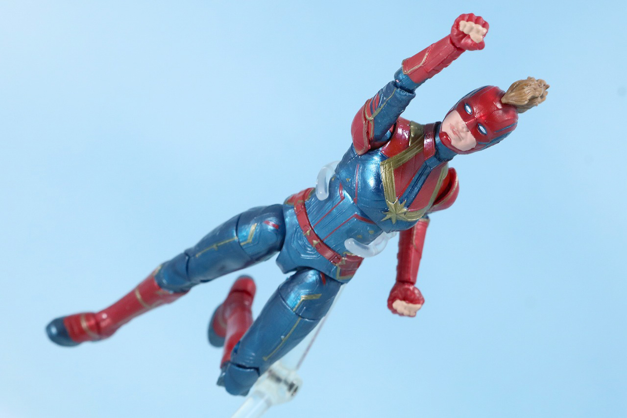 マーベルレジェンド　キャプテンマーベル　MCU　レビュー　アクション