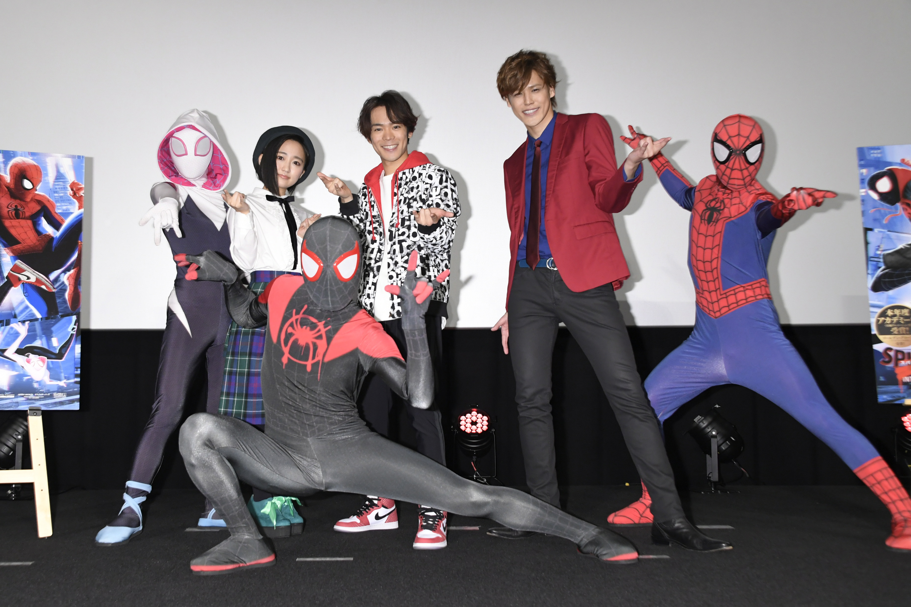 『スパイダーマン：スパイダーバース』舞台挨拶レポート！小野賢章、宮野真守、悠木碧が登壇！