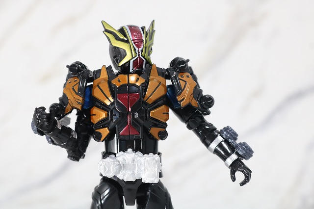 RKF RIDER KICK'S FIGURE　仮面ライダーゲイツリバイブ　剛烈　疾風　レビュー　可動範囲