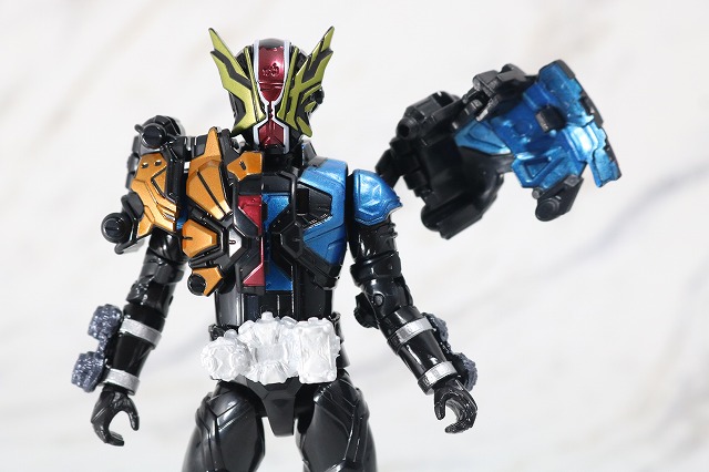 RKF RIDER KICK'S FIGURE　仮面ライダーゲイツリバイブ　剛烈　疾風　レビュー　変形ギミック