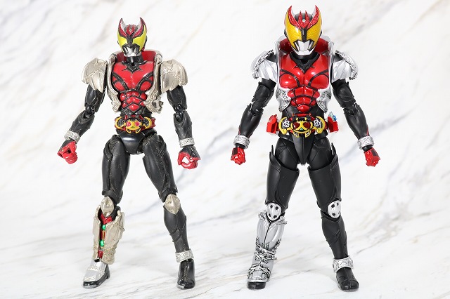 S.H.フィギュアーツ　仮面ライダーキバ　キバフォーム　真骨彫製法　レビュー　全身　装着変身　仮面ライダーキバ　比較