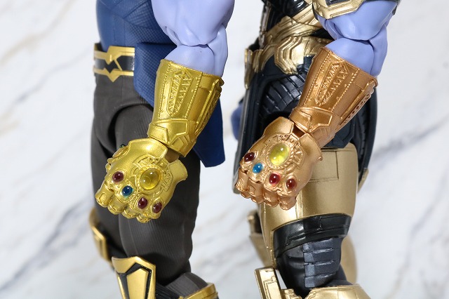 S.H.フィギュアーツ　サノス　アベンジャーズ／エンドゲーム　レビュー　全身　インフィニティウォー　比較