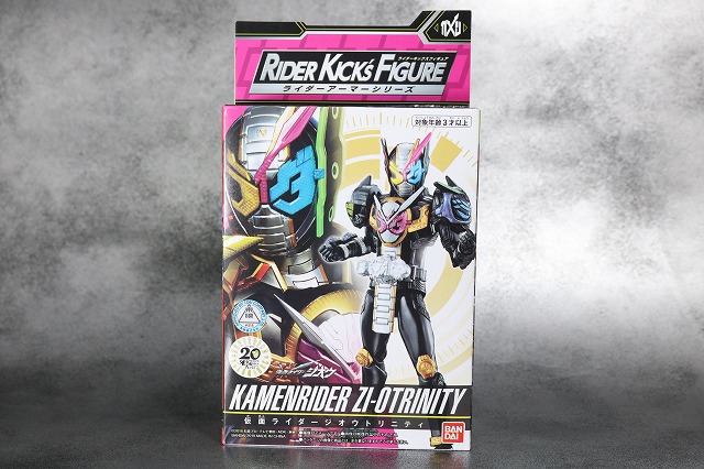 RKF RIDER KICK'S FIGURE 仮面ライダージオウトリニティ　レビュー　パッケージ