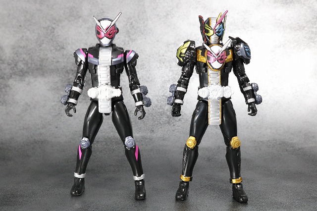 RKF RIDER KICK'S FIGURE 仮面ライダージオウトリニティ　レビュー　全身　比較