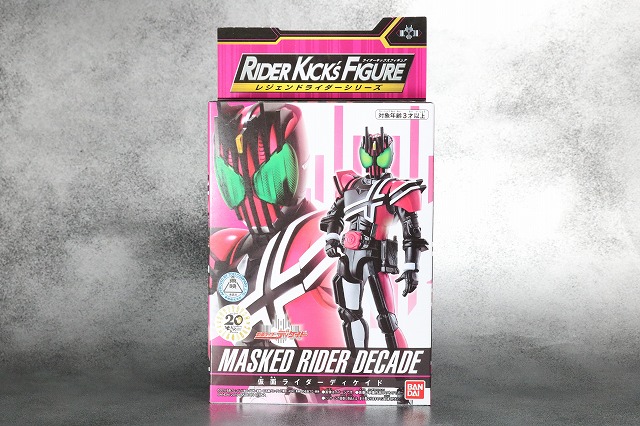 RKF RIDER KICK'S FIGURE 仮面ライダーディケイド　ネオディケドライバー　レビュー　パッケージ