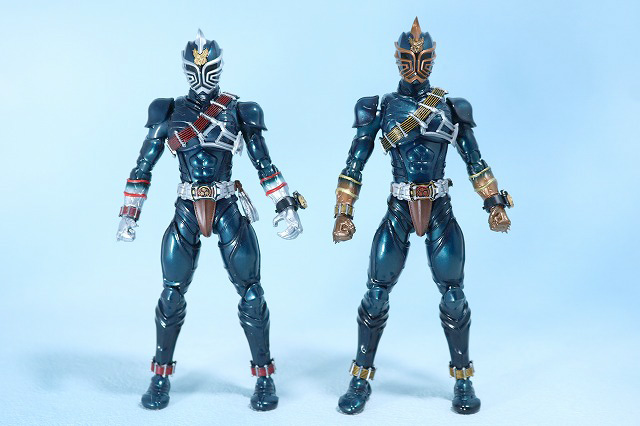 S.H.フィギュアーツ　仮面ライダー斬鬼　真骨彫製法　レビュー　全身　仮面ライダー轟鬼　比較