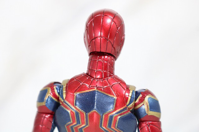 MAFEX　アイアン　スパイダーマン　レビュー　全身　バストアップ