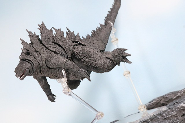 S.H.モンスターアーツ　ゴジラ　2019　キング・オブ・モンスターズ　レビュー　アクション