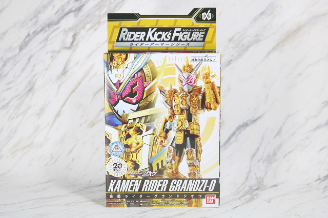 RKF RIDER KICK'S FIGURE 仮面ライダーグランドジオウ　レビュー　パッケージ