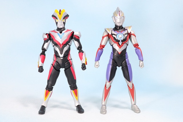 S.H.フィギュアーツ　ウルトラマンビクトリー　レビュー　全身　ウルトラマンオーブ　スペシウムゼペリオン　比較