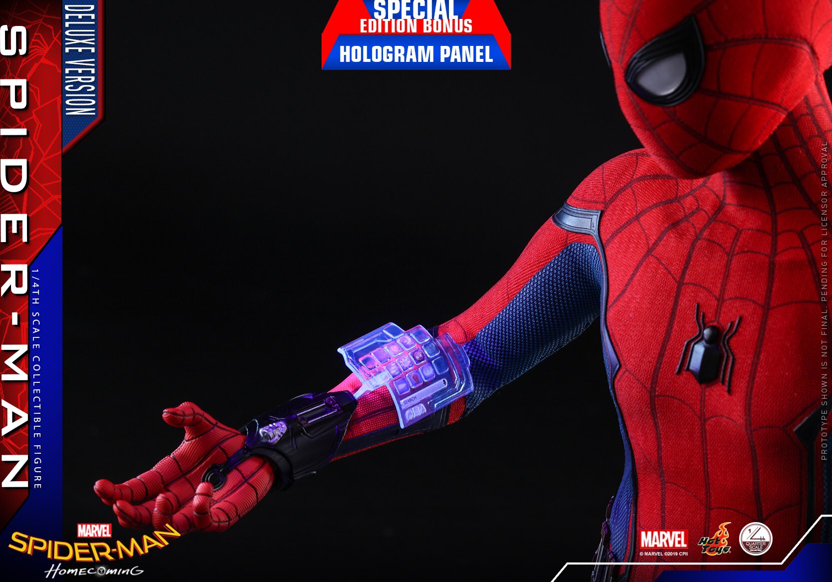 ホットトイズ　クオーター・スケール　スパイダーマン　ホームカミング　ヴァルチャー　デラックス版