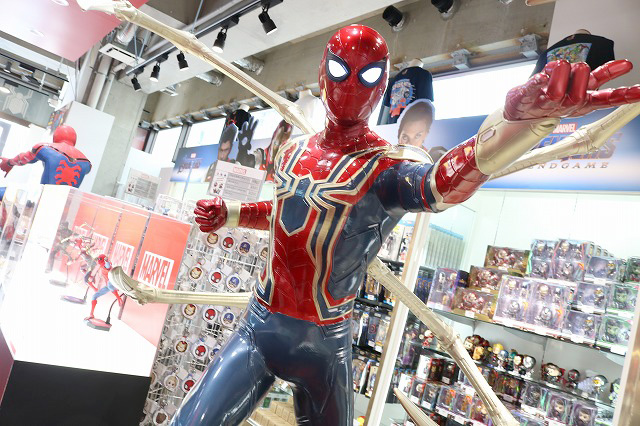 トイサピエンス　原宿　スパイダーマン　ファー・フロム・ホーム　エクスクルーシブ　ジャパンツアー　イベント　レポート