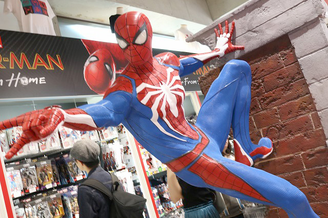 トイサピエンス　原宿　スパイダーマン　ファー・フロム・ホーム　エクスクルーシブ　ジャパンツアー　イベント　レポート