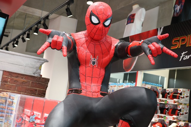 トイサピエンス　原宿　スパイダーマン　ファー・フロム・ホーム　エクスクルーシブ　ジャパンツアー　イベント　レポート