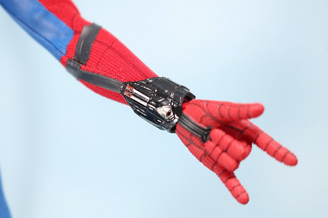 ホットトイズ　ムービーマスターピース　スパイダーマン　ムービープロモエディション　ホームカミング　レビュー　付属品　ウェブシューター