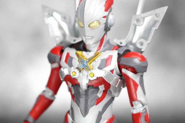 S.H.フィギュアーツ　ウルティメイトイージス／ウルトラマンゼロアーマー オプションパーツセット　レビュー　ウルトラマンエックス　ウルトラマンゼロアーマー 　全身　換装ギミック