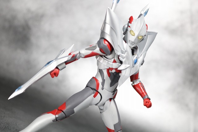 S.H.フィギュアーツ　ウルティメイトイージス／ウルトラマンゼロアーマー オプションパーツセット　レビュー　ウルトラマンエックス　ウルトラマンゼロアーマー 　アクション