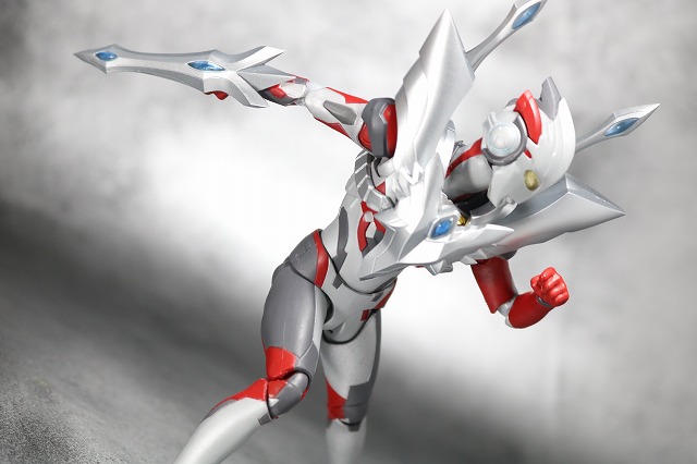 S.H.フィギュアーツ　ウルティメイトイージス／ウルトラマンゼロアーマー オプションパーツセット　レビュー　ウルトラマンエックス　ウルトラマンゼロアーマー 　アクション