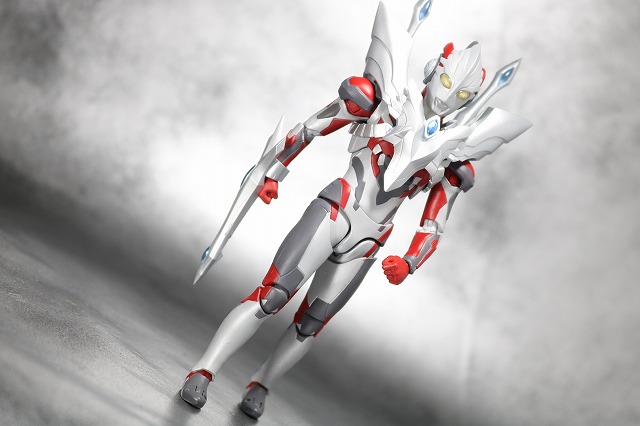 S.H.フィギュアーツ　ウルティメイトイージス／ウルトラマンゼロアーマー オプションパーツセット　レビュー　ウルトラマンエックス　ウルトラマンゼロアーマー 　アクション