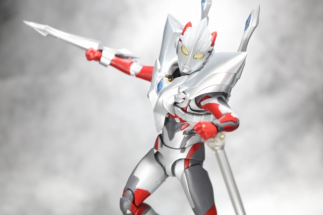 S.H.フィギュアーツ　ウルティメイトイージス／ウルトラマンゼロアーマー オプションパーツセット　レビュー　ウルトラマンエックス　ウルトラマンゼロアーマー 　アクション