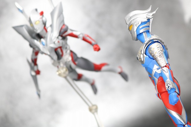 S.H.フィギュアーツ　ウルティメイトイージス／ウルトラマンゼロアーマー オプションパーツセット　レビュー　ウルトラマンエックス　ウルトラマンゼロアーマー 　アクション