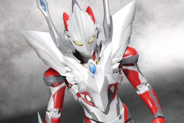 S.H.フィギュアーツ　ウルティメイトイージス／ウルトラマンゼロアーマー オプションパーツセット　レビュー　ウルトラマンエックス　ウルトラマンゼロアーマー 　アクション