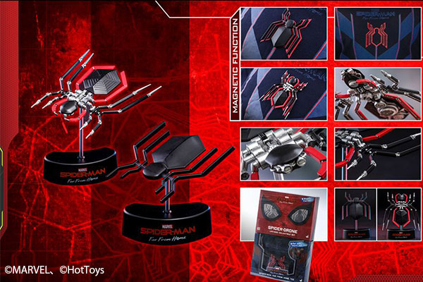 【予約開始】ホットトイズ新作！実物大「スパイダードローン」が2019年に発売！磁石で胸にも取り付け可能！