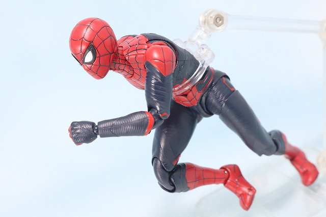 S.H.フィギュアーツ　スパイダーマン アップグレード・スーツ（ファー・フロム・ホーム）　レビュー　アクション