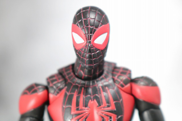 MAFEX　スパイダーマン　マイルス・モラレス　付属品　差し替え頭部