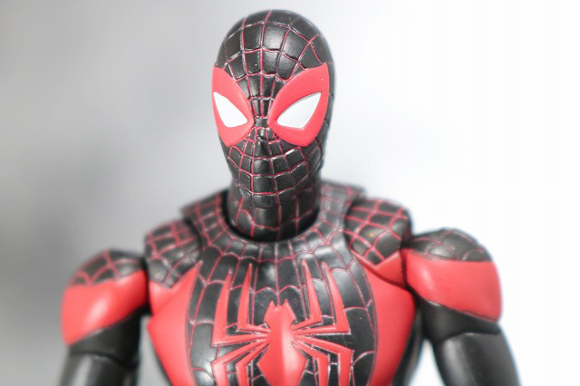 MAFEX　スパイダーマン　マイルス・モラレス　付属品　差し替え頭部