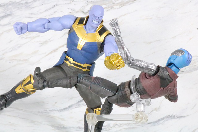 S.H.フィギュアーツ　ネビュラ　アベンジャーズ／インフィニティウォー　レビュー　アクション　サノス