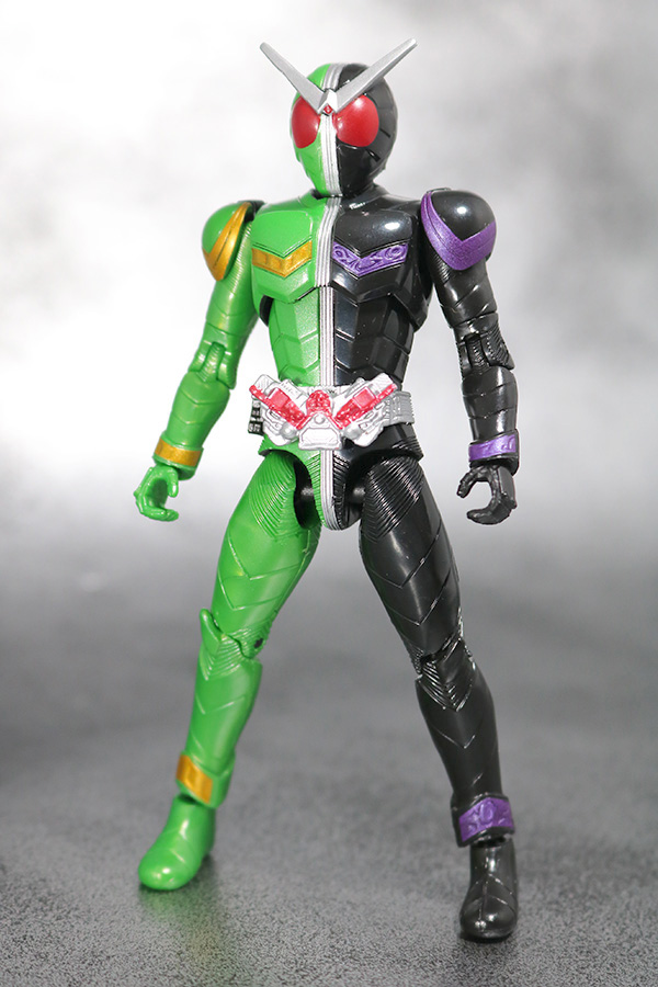 RKF　RIDER KICK'S FIGURE　仮面ライダーW サイクロンジョーカー　レビュー　全身