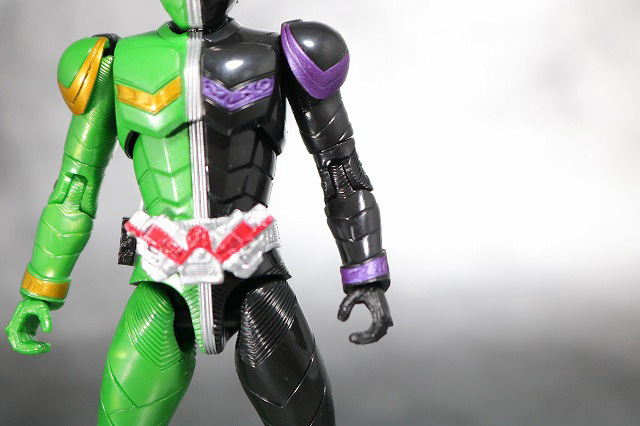 RKF　RIDER KICK'S FIGURE　仮面ライダーW サイクロンジョーカー　レビュー　全身