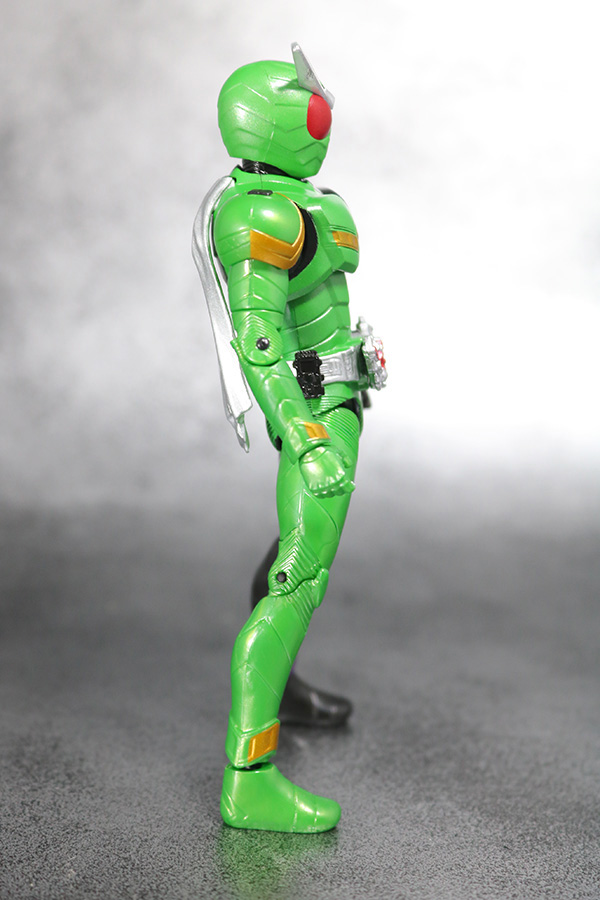 RKF　RIDER KICK'S FIGURE　仮面ライダーW サイクロンジョーカー　レビュー　全身