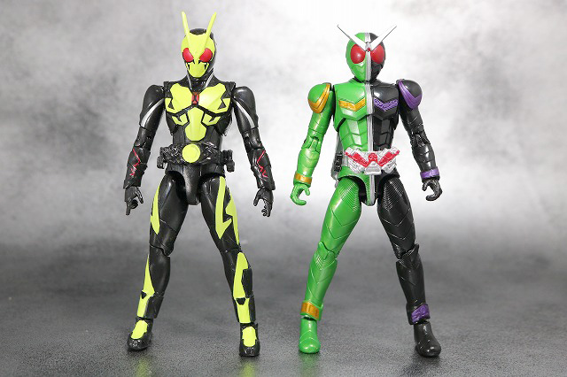 RKF　RIDER KICK'S FIGURE　仮面ライダーW サイクロンジョーカー　レビュー　全身