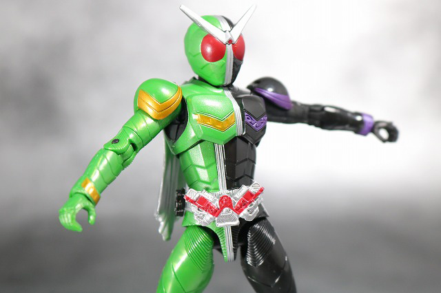 RKF　RIDER KICK'S FIGURE　仮面ライダーW サイクロンジョーカー　レビュー　可動範囲