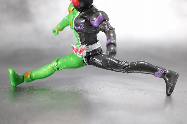 RKF　RIDER KICK'S FIGURE　仮面ライダーW サイクロンジョーカー　レビュー　可動範囲