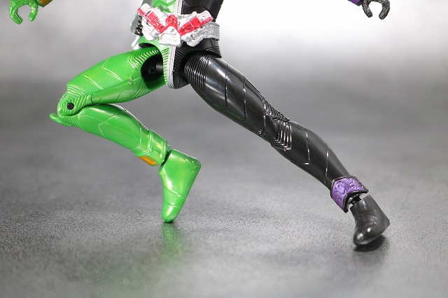 RKF　RIDER KICK'S FIGURE　仮面ライダーW サイクロンジョーカー　レビュー　可動範囲