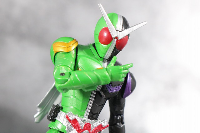 RKF　RIDER KICK'S FIGURE　仮面ライダーW サイクロンジョーカー　ハードボイルダー　レビュー　アクション