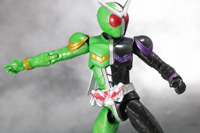 RKF　RIDER KICK'S FIGURE　仮面ライダーW サイクロンジョーカー　ハードボイルダー　レビュー　アクション