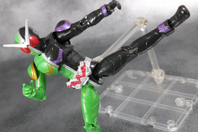 RKF　RIDER KICK'S FIGURE　仮面ライダーW サイクロンジョーカー　ハードボイルダー　レビュー　アクション