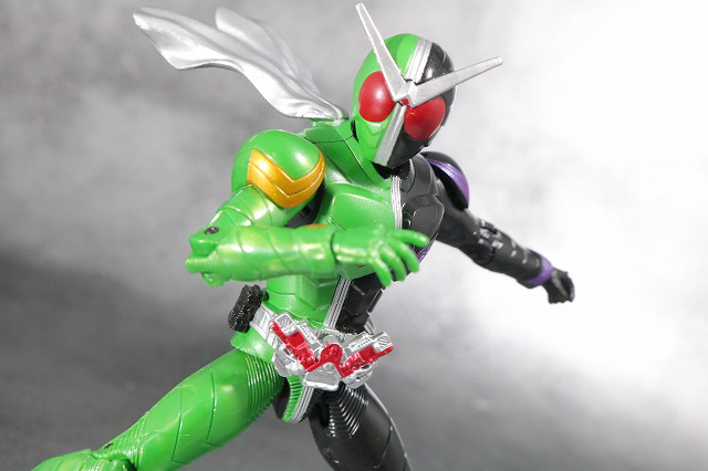 RKF　RIDER KICK'S FIGURE　仮面ライダーW サイクロンジョーカー　ハードボイルダー　レビュー　アクション