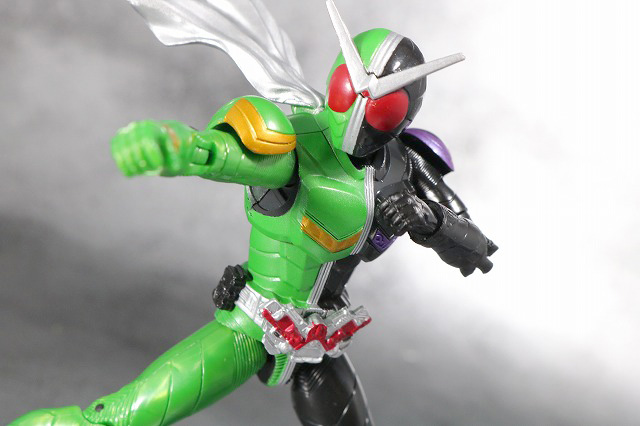 RKF　RIDER KICK'S FIGURE　仮面ライダーW サイクロンジョーカー　ハードボイルダー　レビュー　アクション